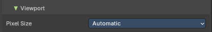 Viewport Subpanel