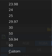 Frame Rate