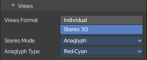 Output Views Subpanel