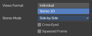 Stereo Mode Type Side by Side