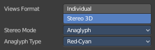 Stereo Mode Type Anaglyph