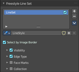 Freestyle Line Set Panel