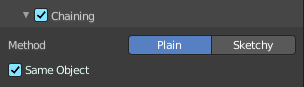 Chaining Subpanel