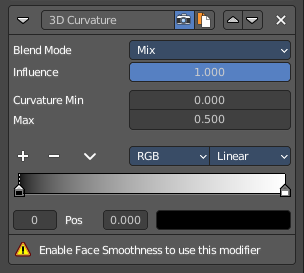 Curvature 3D