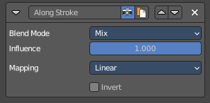 Along Stroke