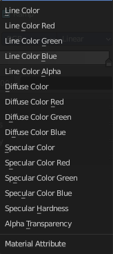 Material Attribute