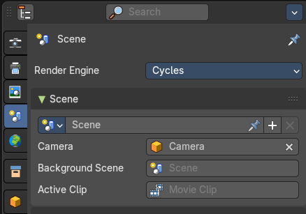 Scene Tab