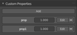 Custom Properties Panel - All Renderers
