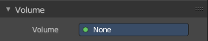 Eevee and Cycles - Volume Panel
