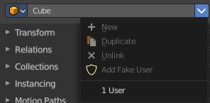 Object Data Prop