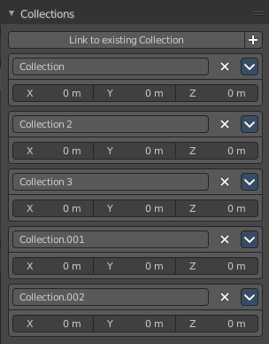 Collections Panel
