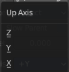 Up Axis