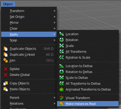Instancing Panel