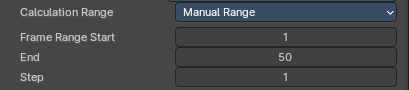 Manual Range