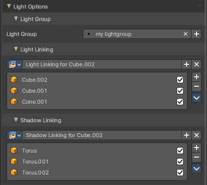 Light Options