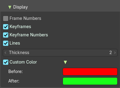 Display subpanel