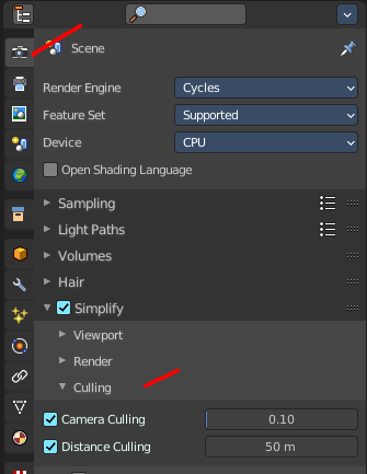 Use Camera Cull