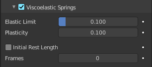 Viscoelastic Springs