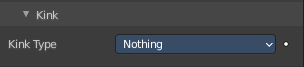 Children panel - Type Simple + Interpolated - Kink subpanel