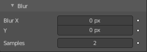 Blur subpanel