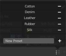 Presets