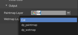 Workflow Paint simulation