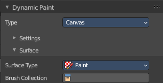 Workflow Paint simulation