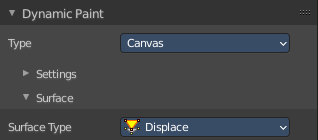 Workflow Displace simulation
