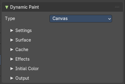 Dynamic Paint