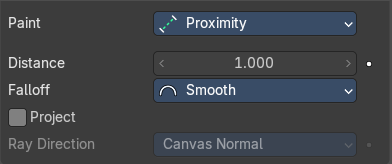 Paint source Proximity