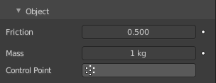 Object subpanel