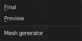 Mesh Generator