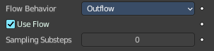 Outflow