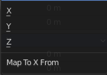 X Source Axis