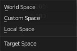 Target Space