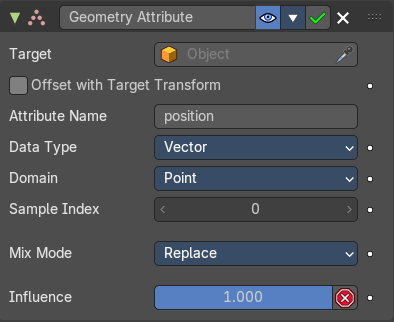 Geometry Attribute