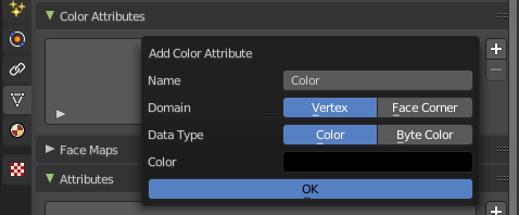 Add Color Attribute Specials
