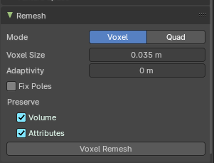 Remesh Panel