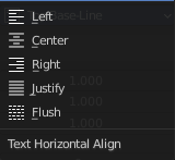 Horizontal Alignment