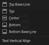 Vertical Alignment