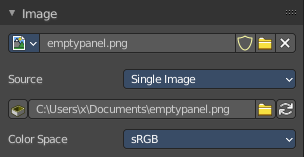 Image panel