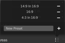 Presets
