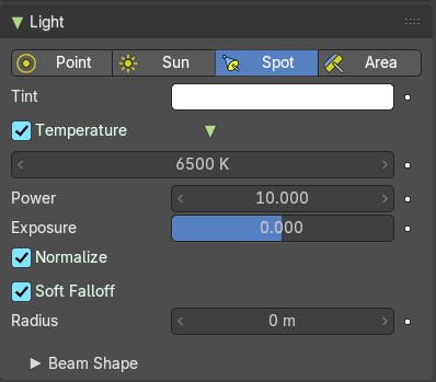 Spot Light Cycles