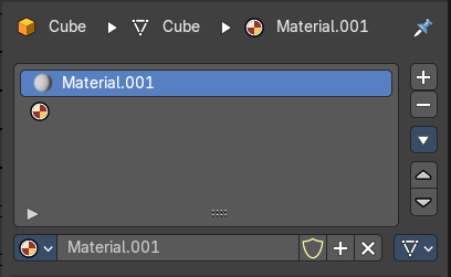 Material header