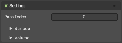 Settings Panel - Eevee renderer