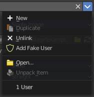 File selector menu