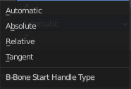 Start + End Handle Type