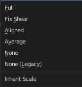 Inherit Scale