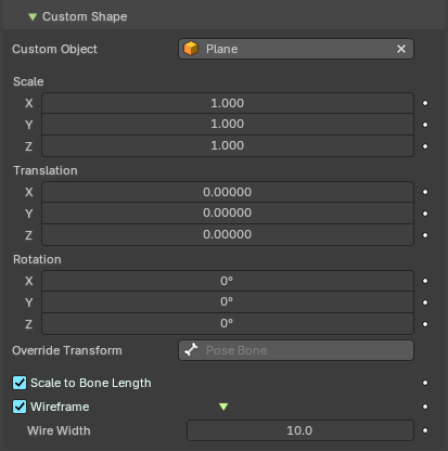 Custom Shape