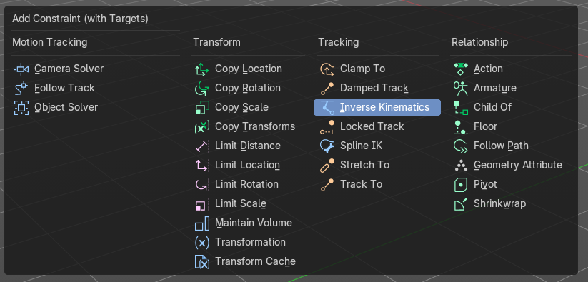 Adding a bone as an IK handler